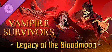 Vampire Survivors: Legacy of the Bloodmoon game banner